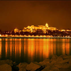 Budapest Castle on the Danube Hungary